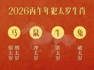 2026丙午马年犯太岁实用指南