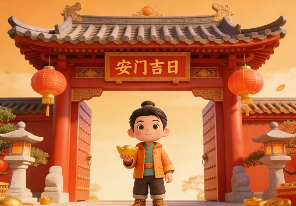 安门吉日推算方法